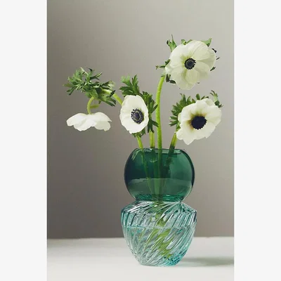 Anthropologie Bibi Glass Vase