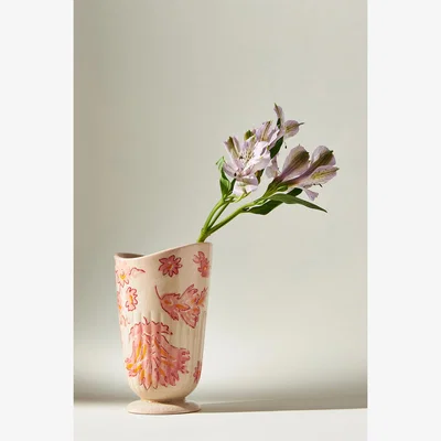 Anthropologie Mary Floral Vase