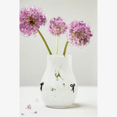 Anthropologie The Icon Confetti Glass Vase