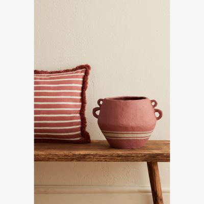 Anthropologie Birdie Fortescue Large Cotton Mache Vase