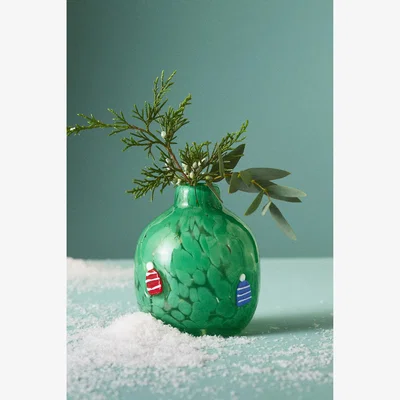 Anthropologie Nesting with Grace Icon Confetti Glass Vase