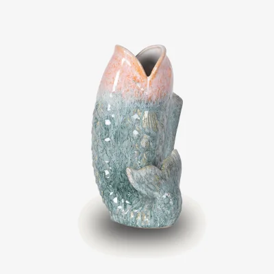 Arighi Bianchi Blue Ombre Fish Vase