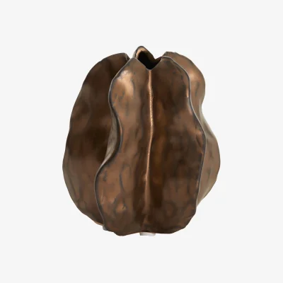 Arighi Bianchi Matt Copper Vase, Small