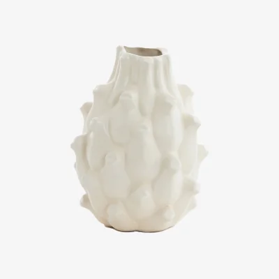 Arighi Bianchi Cream Artichoke Vase, Large