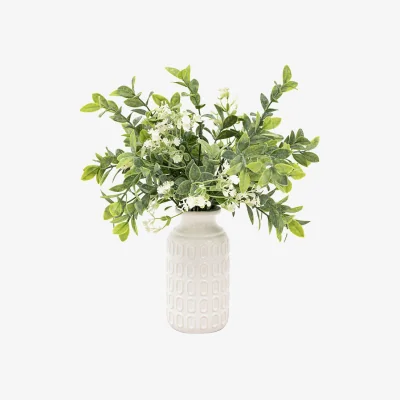 Arighi Bianchi Retro Vase with Meadow Foliage