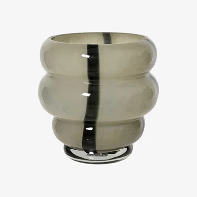 Barker and Stonehouse Striped Glass Vase | Barker & Stonehouse