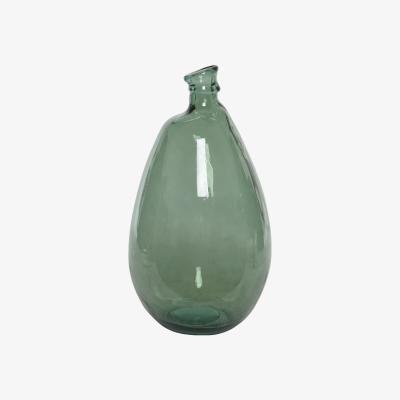 Barker and Stonehouse Tall Green Glass Vase | Barker & Stonehouse