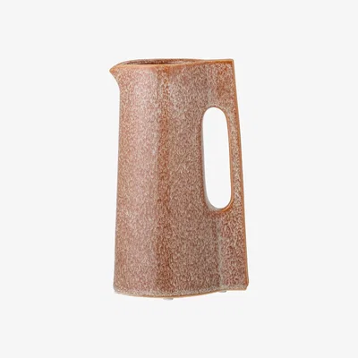 Barker and Stonehouse Stoneware Jug Vase, Orange | Barker & Stonehouse