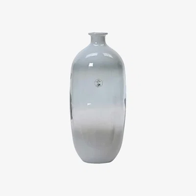 Barker and Stonehouse Cool Ombre Tall Vase, Grey Glass | Barker & Stonehouse