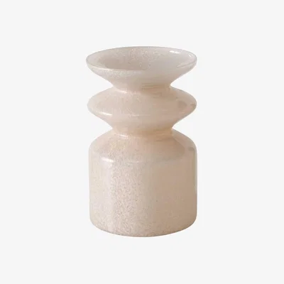 Barker and Stonehouse LIGHT PINK SPECKLED VASE Glass | Barker & Stonehouse
