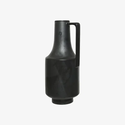 Barker and Stonehouse Black Handled Vase