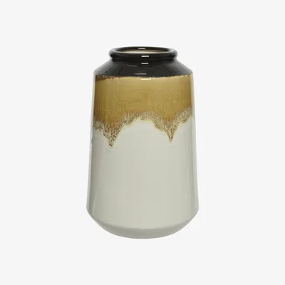Barker and Stonehouse Tonal Ceramic Vase, Neutral | Barker & Stonehouse