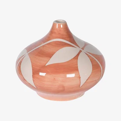 Barker and Stonehouse Flower Vase, Orange | Barker & Stonehouse