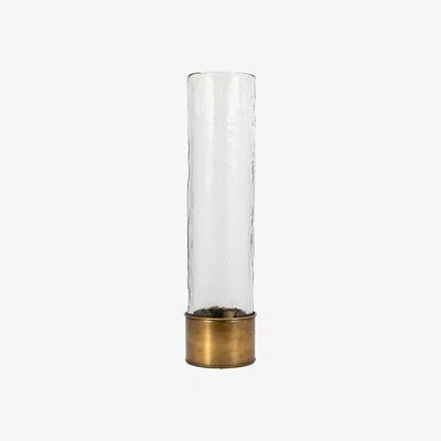 Barker and Stonehouse Bronze Vase, Gold | Barker & Stonehouse