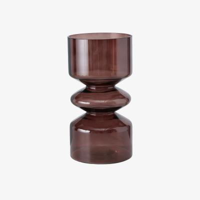 Barker and Stonehouse Burgundy shaped Vase