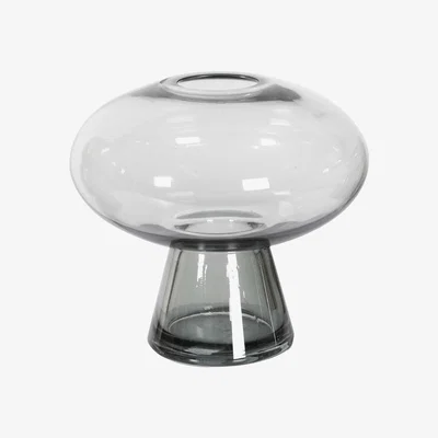 Barker and Stonehouse Grey Glass Vase