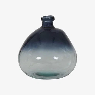 Barker and Stonehouse Round Ombre Vase, Blue