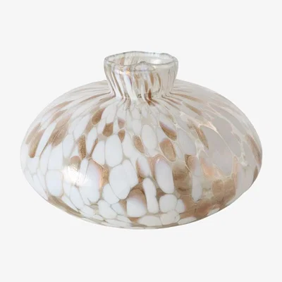 Barker and Stonehouse Gold Confetti Glass Vase | Barker & Stonehouse