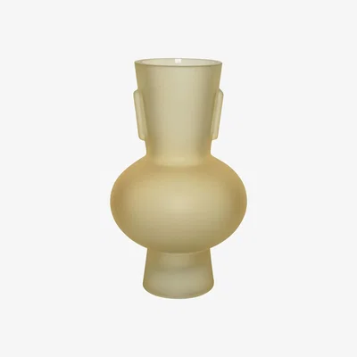 Barker and Stonehouse Gold Matt Glass Vase