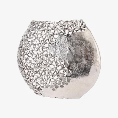 Barker and Stonehouse Reef Vase, Silver