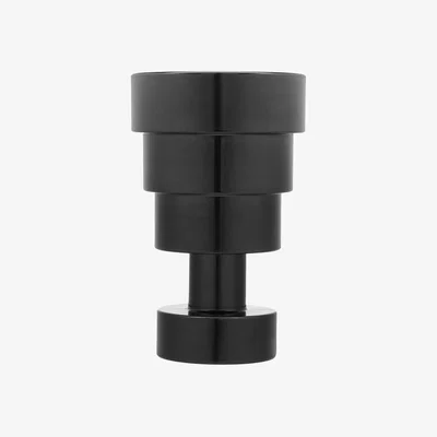 Barker and Stonehouse Kartell Calice Vase 30x30x48 Black Plastic | Barker & Stonehouse
