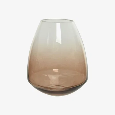 Barker and Stonehouse Ombre Vase, Neutral Glass | Barker & Stonehouse
