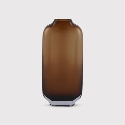 Barker and Stonehouse Tall Ochre Glass Vase, Yellow | Barker & Stonehouse