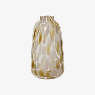 Barker and Stonehouse Amber Speckled Glass Vase, Neutral | Barker & Stonehouse