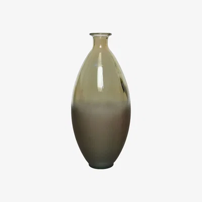 Barker and Stonehouse Burnished Ombre Vase, Neutral Glass | Barker & Stonehouse