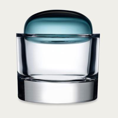 Bombinate.com Petroleum Green Ecrin Lidded Vessel Large