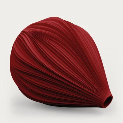 Bombinate.com Ruby Red Fald 169g Vase
