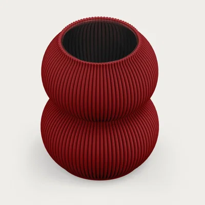Bombinate.com Ruby Red Zayl 159g Vase