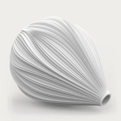 Bombinate.com College White Fald 169g Vase