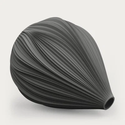 Bombinate.com Graphite Fald 169g Vase