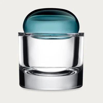 Bombinate.com Petroleum Green Ecrin Lidded Vessel Small