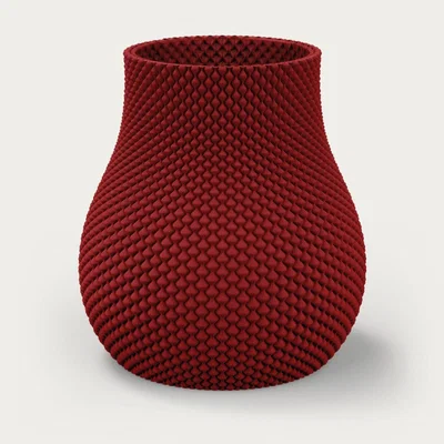 Bombinate.com Ruby Red Hoyt 248g Vase