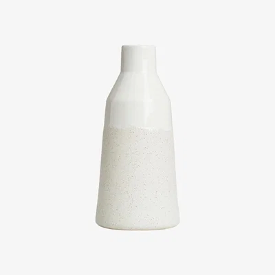BHS.com Bottle Shape Ceramic Vase, Taupe
