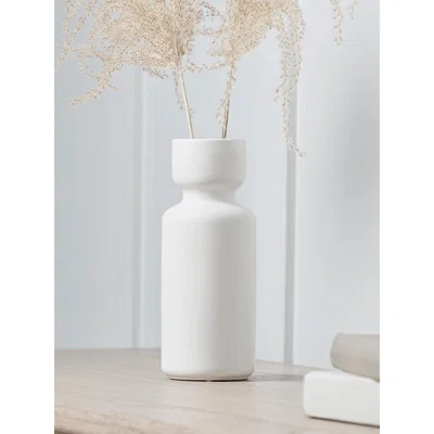Cox and Cox NEW Open Bottle Vase - White