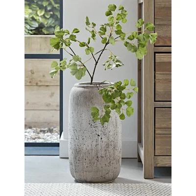 Cox and Cox Aged Stone Effect Urn
