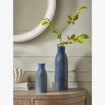 Cox and Cox Textured Bottle Vase