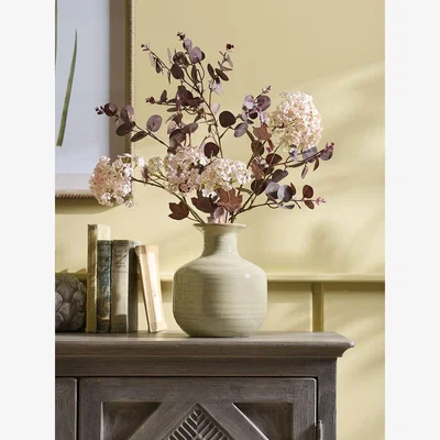 Cox and Cox Brindle Reactive Glaze Bottle Vase