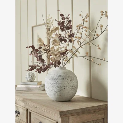 Cox and Cox Ophelia Stone Effect Vase