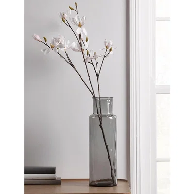 Cox and Cox Smoky Column Vase