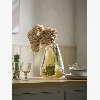 Cox and Cox Multicoloured Glass Vase
