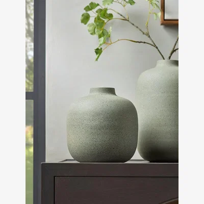 Cox and Cox Speckled Metal Vase - Small
