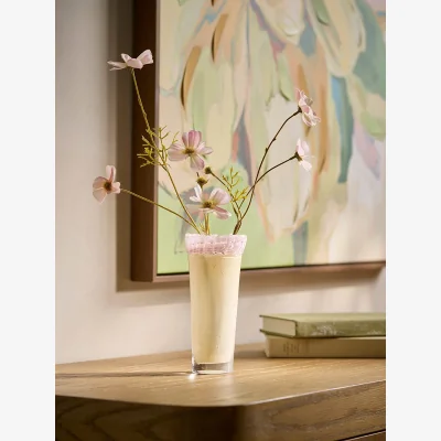 Cox and Cox Two Tone Glass vase