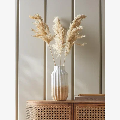 Cox and Cox Two Tone Textured Vase