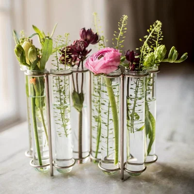 Cuckooland Culinary Concepts W-Shaped Test Tube Vase