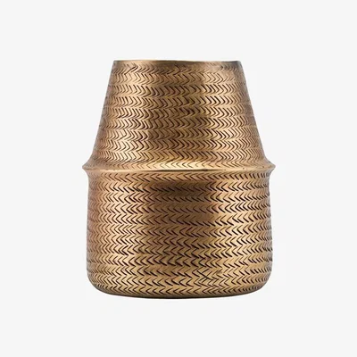 Cuckooland House Doctor Rattan Brass Vase