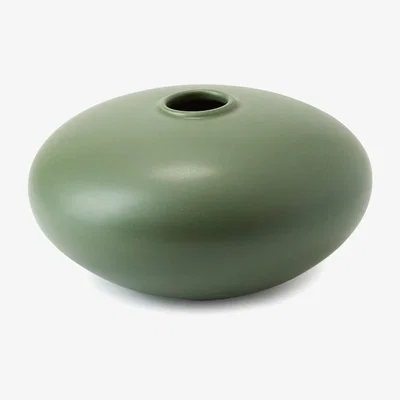The Conran Shop Small Alev Vase 02 in Elm Green